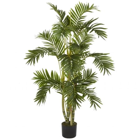 Nearly Natural 4 in. Areca Palm Silk Tree 5336